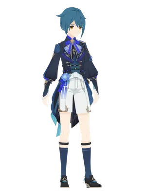 Xingqiu · Outfit 3D model