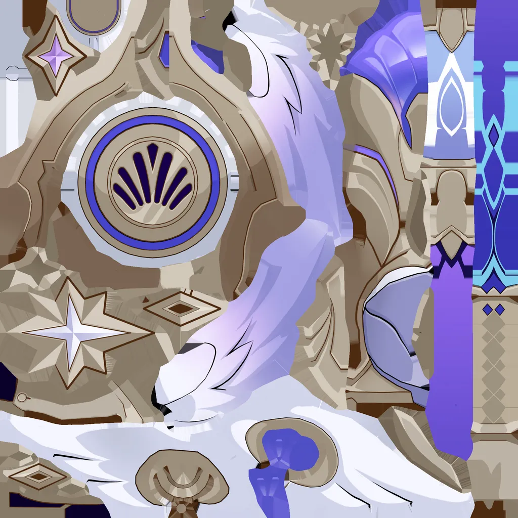 Robin · Weapon colour texture from Honkai: Star Rail