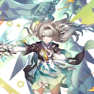 Firefly · Warp art from Honkai: Star Rail