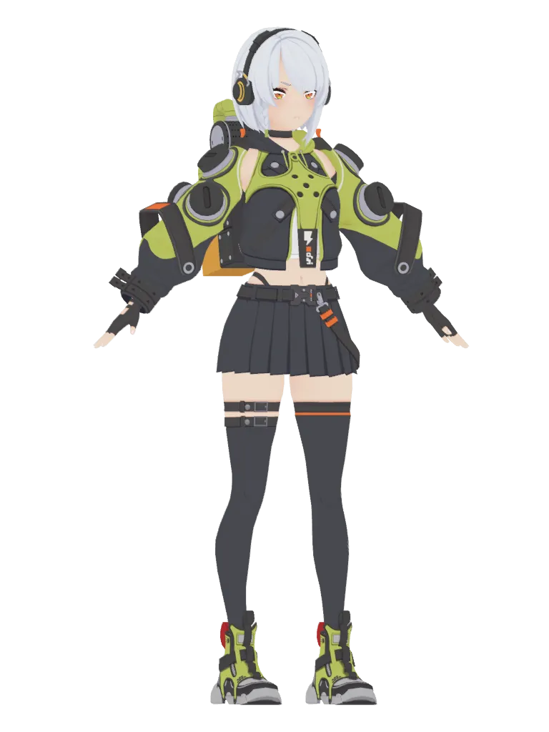 Anby · 3D model from Zenless Zone Zero