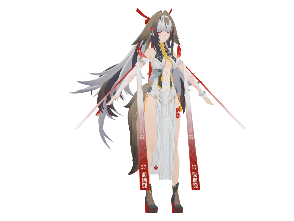 Ye Shunguang · 3D model from Zenless Zone Zero