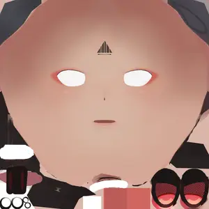 Nekomata · Face colour texture