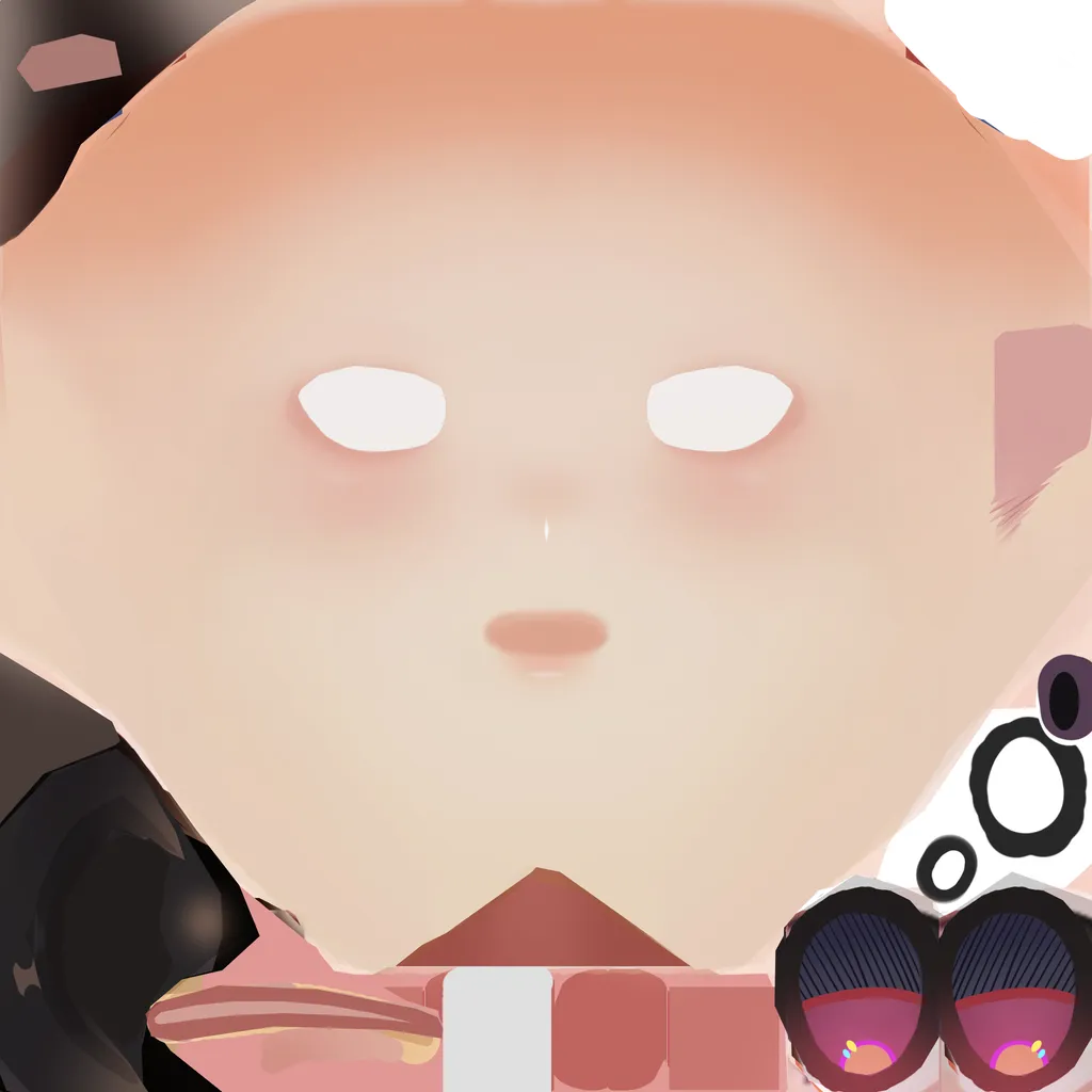 Yanagi · Face colour texture from Zenless Zone Zero