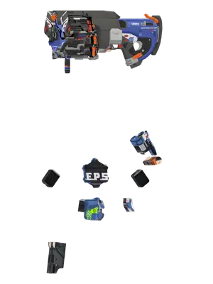 Zhu Yuan · Weapon 3D model from Zenless Zone Zero