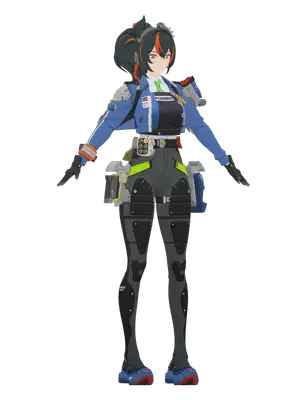 Zhu Yuan · 3D model from Zenless Zone Zero