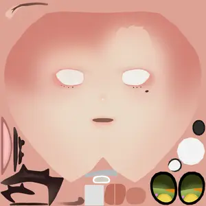 Nicole · Face colour texture