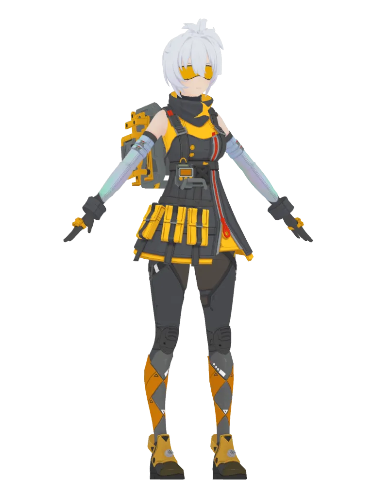 Soldier 11 · 3D model from Zenless Zone Zero