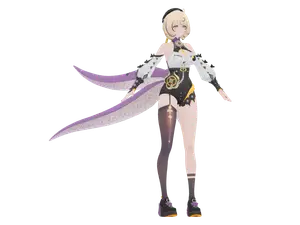 Yidhari · 3D model from Zenless Zone Zero