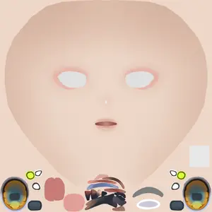 Lucia · Face colour texture