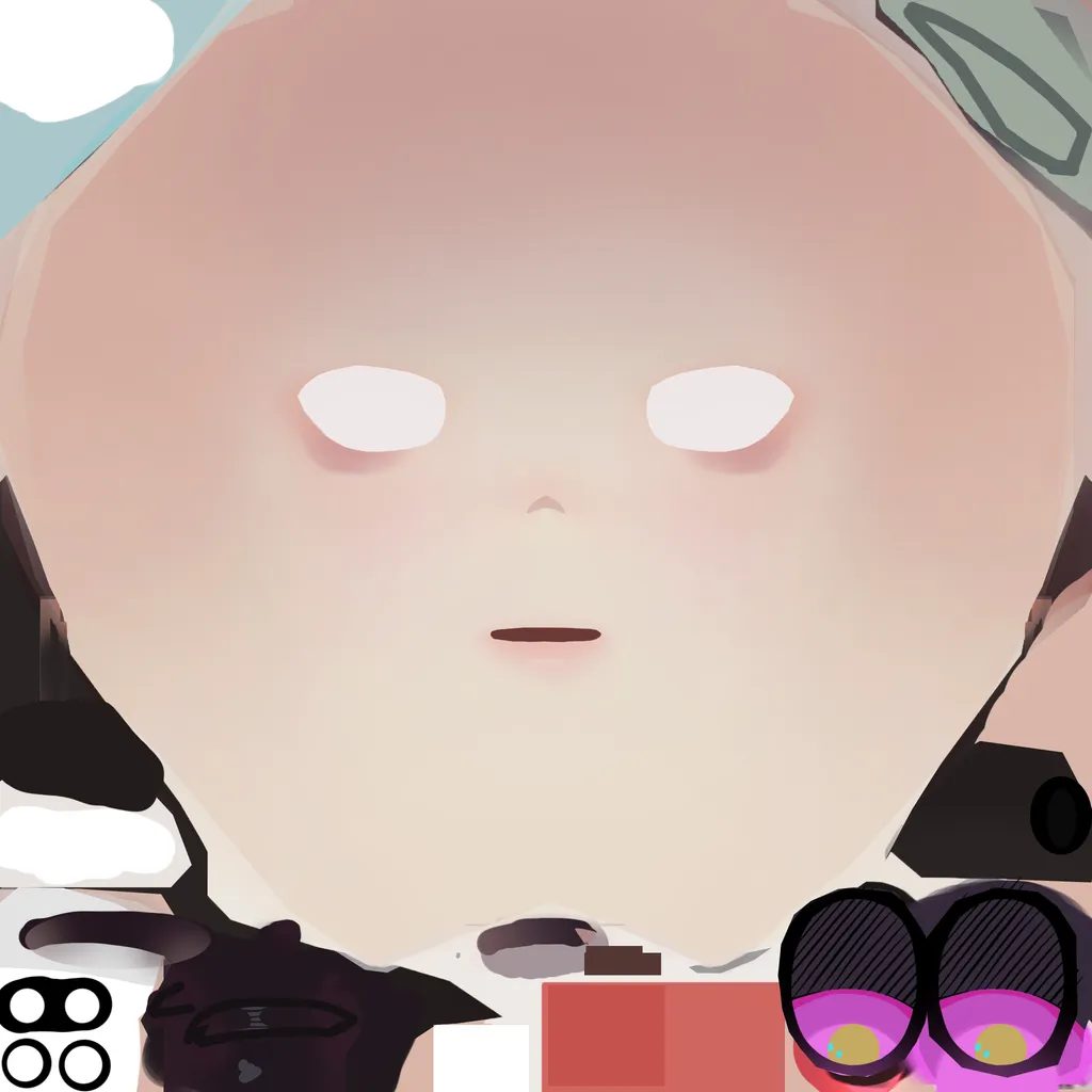 Corin · Face colour texture from Zenless Zone Zero