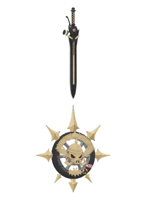 Caesar · Weapon 3D model from Zenless Zone Zero