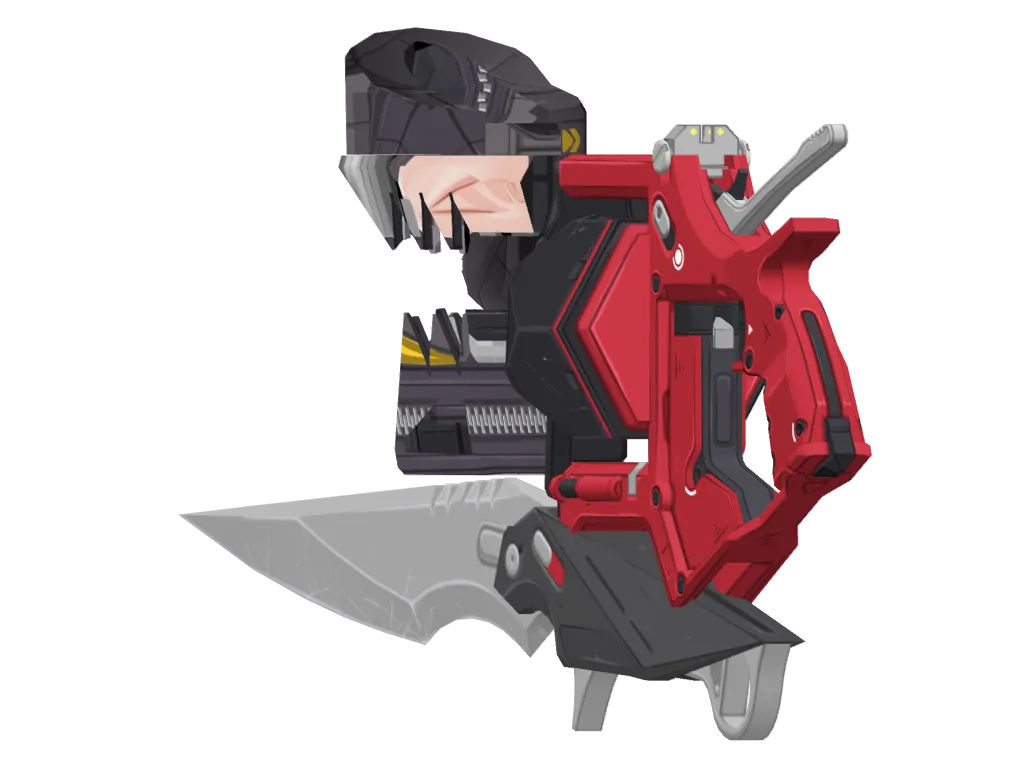 Orphie & Magus · Weapon 3D model from Zenless Zone Zero