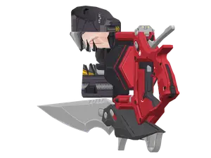 Orphie & Magus · Weapon 3D model from Zenless Zone Zero