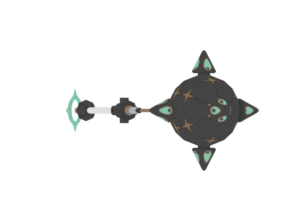 Nangong Yu · Weapon 3D model from Zenless Zone Zero