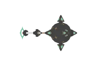 Nangong Yu · Weapon 3D model from Zenless Zone Zero