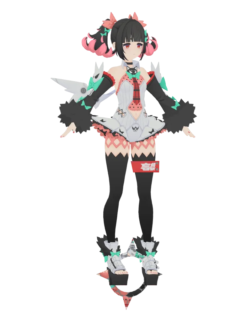 Nangong Yu · 3D model from Zenless Zone Zero