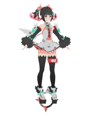 Nangong Yu · 3D model from Zenless Zone Zero