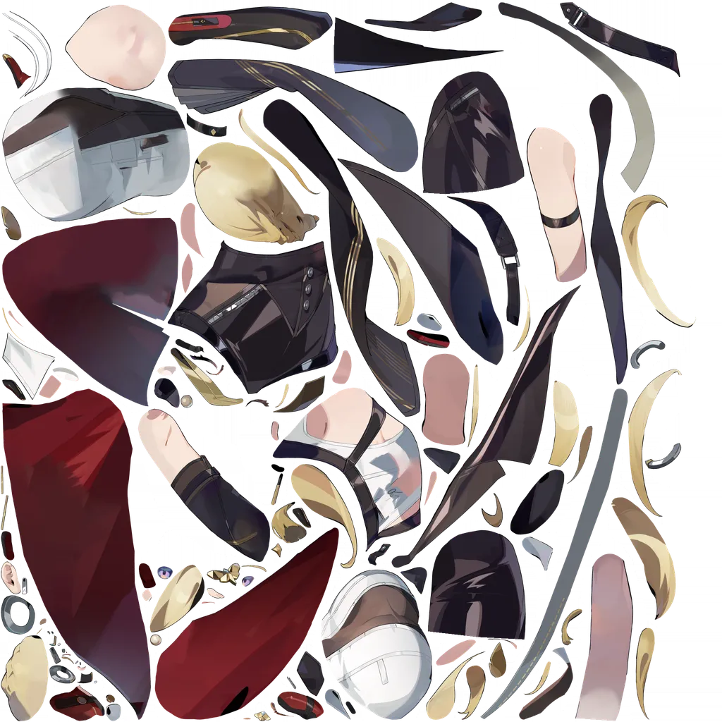 Evelyn · Character sheet from Zenless Zone Zero