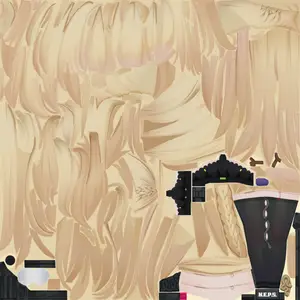 Cissia · Body 2 colour texture from Zenless Zone Zero