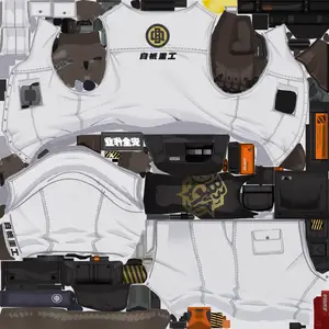 Ben · Body colour texture from Zenless Zone Zero