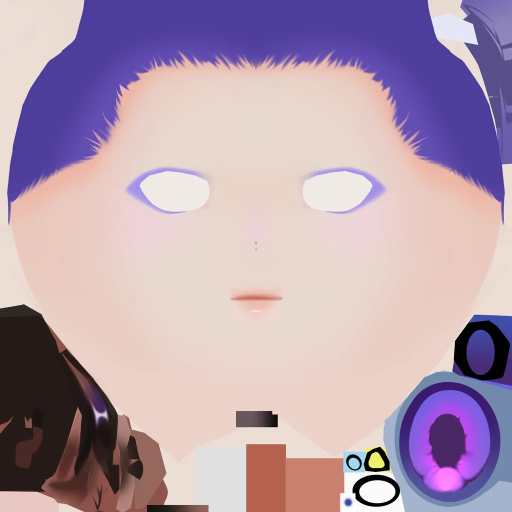 Promeia · Face colour texture from Zenless Zone Zero