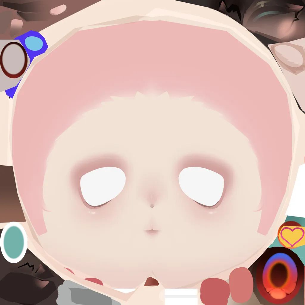Zhao · Face colour texture from Zenless Zone Zero