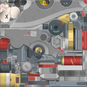 Zhao · Weapon colour texture from Zenless Zone Zero