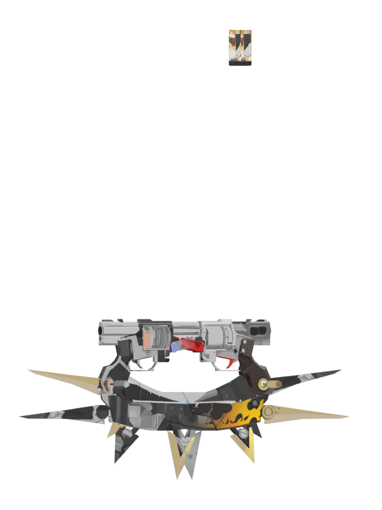 Pulchra · Weapon 3D model from Zenless Zone Zero