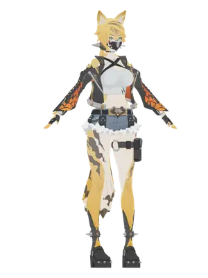 Pulchra · 3D model from Zenless Zone Zero
