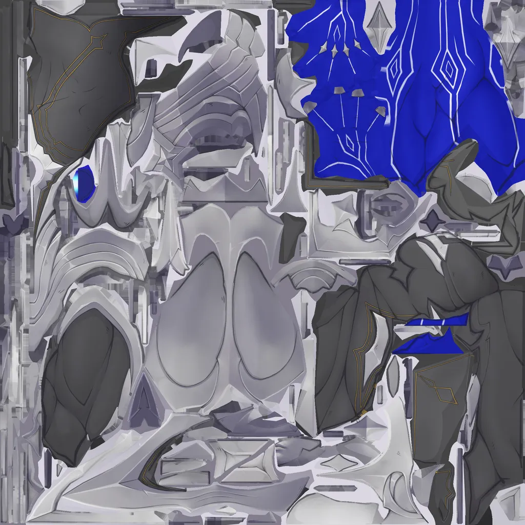 Pyrois · Body 1 colour texture from Zenless Zone Zero