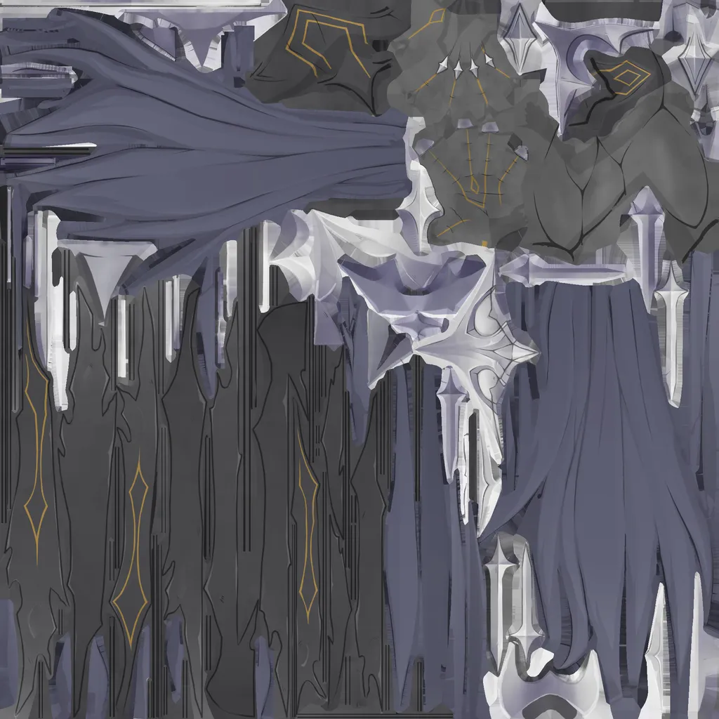 Pyrois · Body 2 colour texture from Zenless Zone Zero