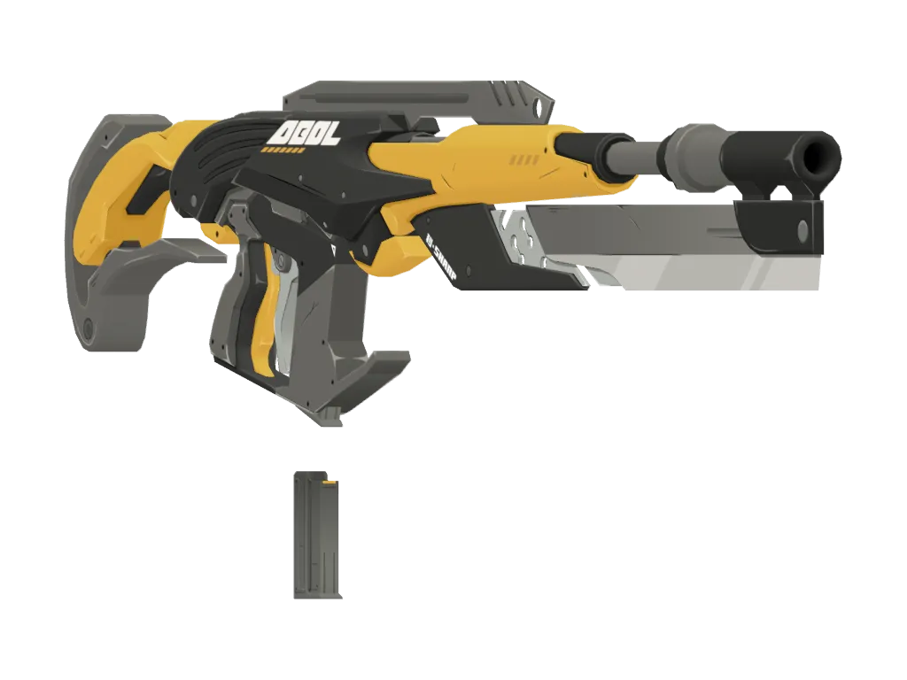 Trigger · Weapon 3D model from Zenless Zone Zero