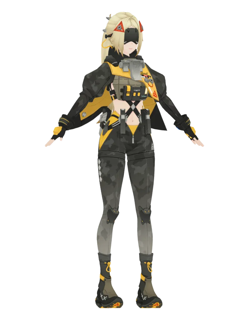 Trigger · 3D model from Zenless Zone Zero