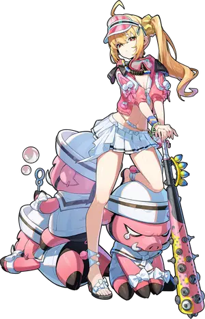 Lucy · Outfit portrait from Zenless Zone Zero