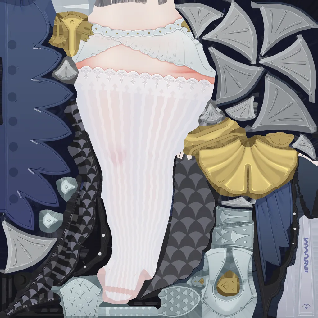 Velina · Body 2 colour texture from Zenless Zone Zero