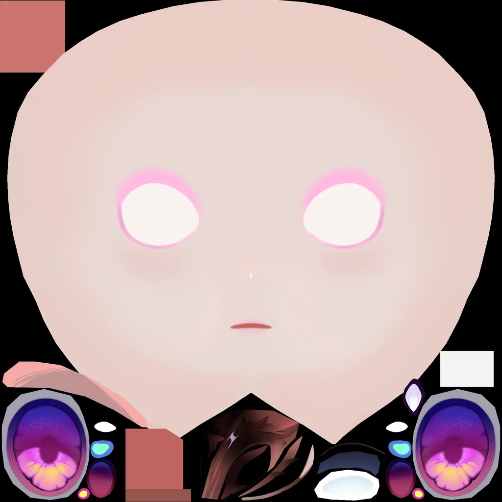 Remielle · Face colour texture from Zenless Zone Zero