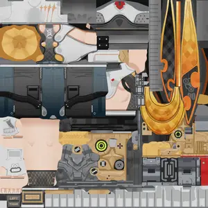Soldier 0 - Anby · Body 2 colour texture from Zenless Zone Zero