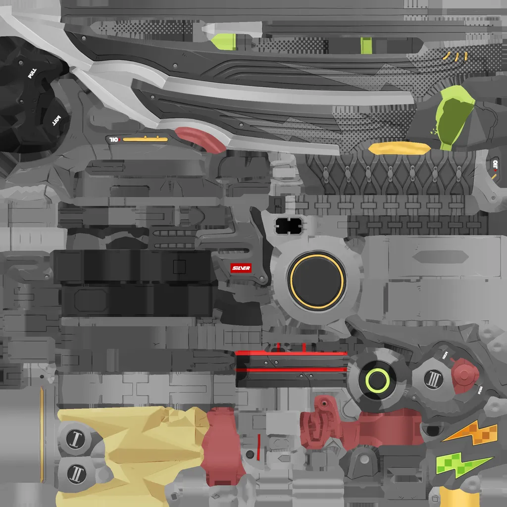 Soldier 0 - Anby · Weapon 1 colour texture from Zenless Zone Zero