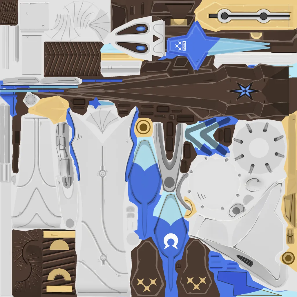 Sigrid · Weapon colour texture from Zenless Zone Zero