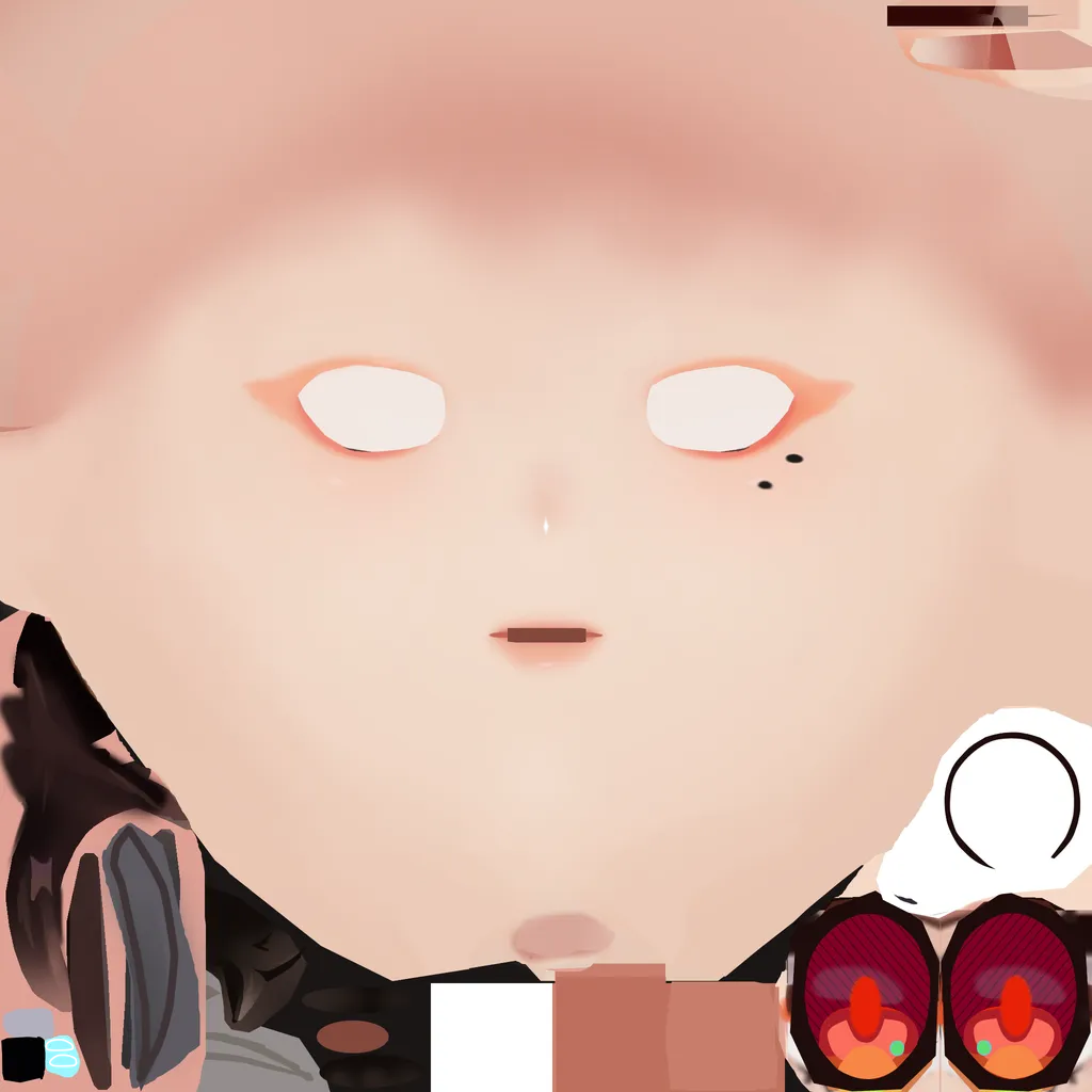 Ellen · Face colour texture from Zenless Zone Zero