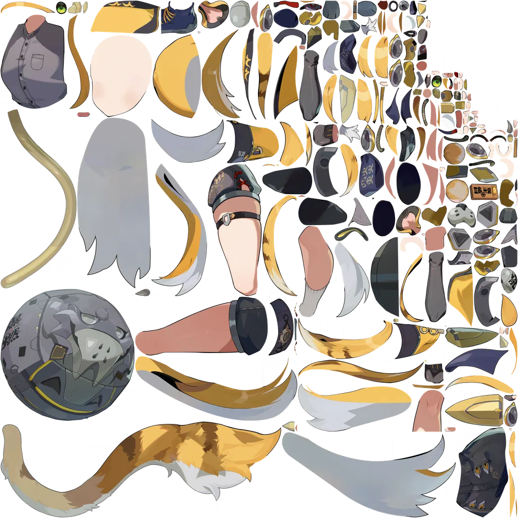 Ju Fufu · Character sheet from Zenless Zone Zero
