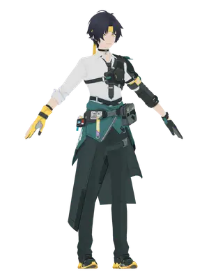 Harumasa · 3D model from Zenless Zone Zero