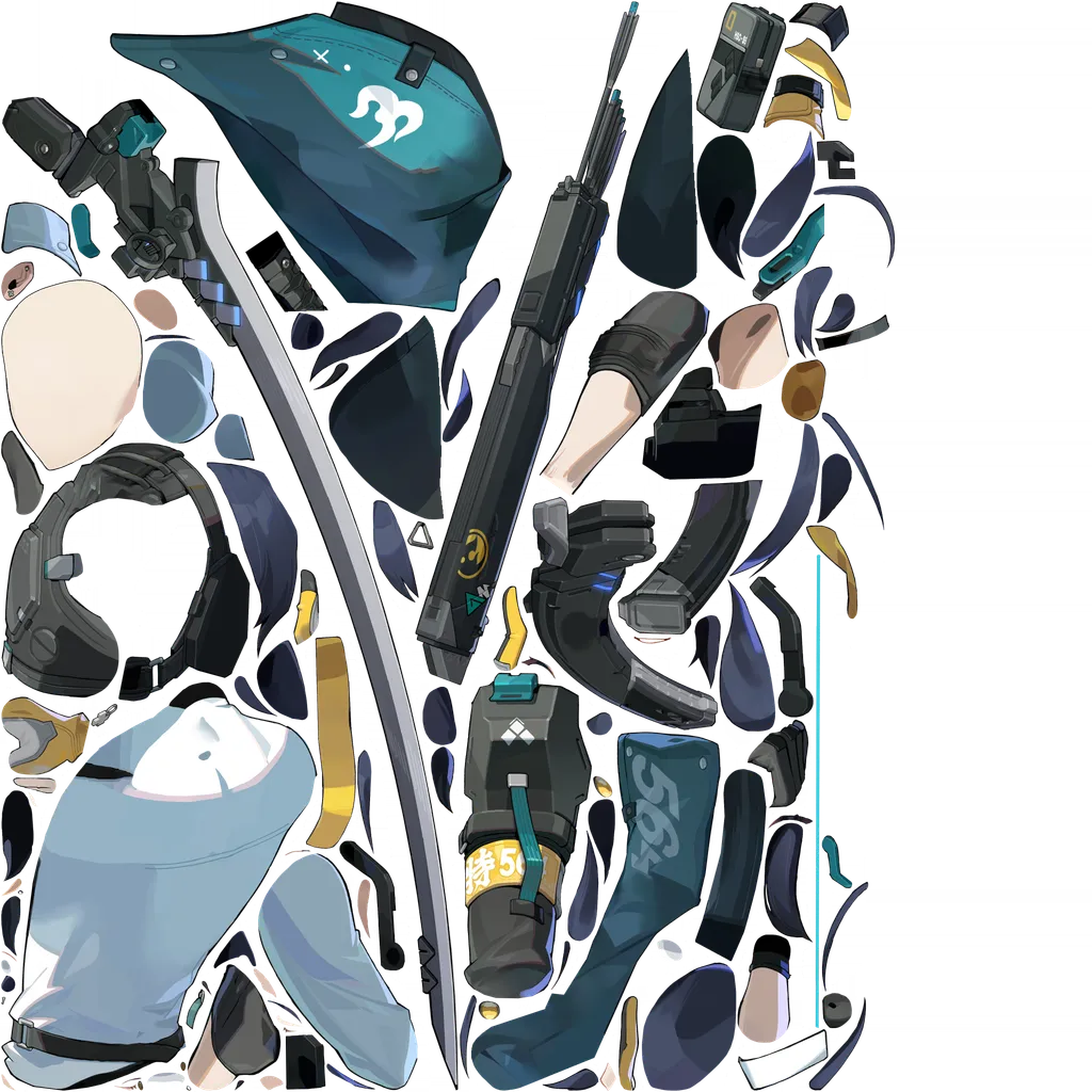 Harumasa · Character sheet from Zenless Zone Zero