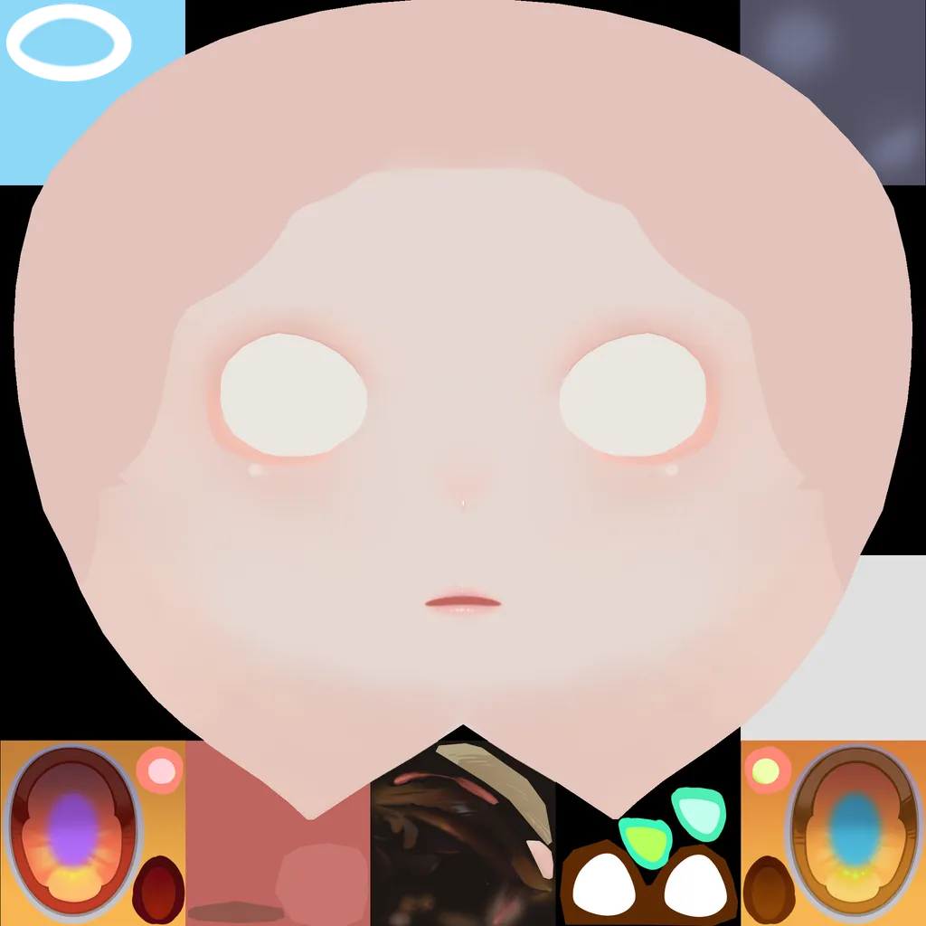 Alice · Face colour texture from Zenless Zone Zero