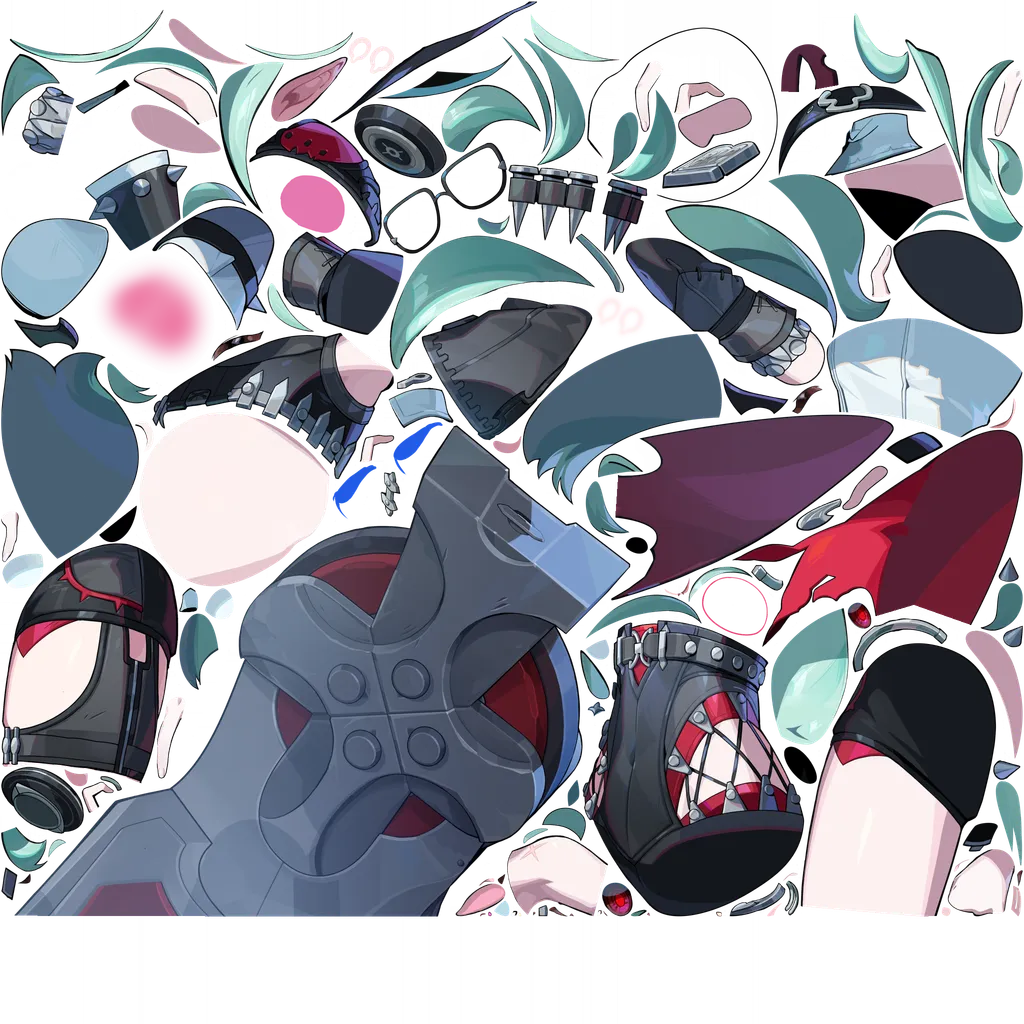 Roxy · Character sheet from Zenless Zone Zero