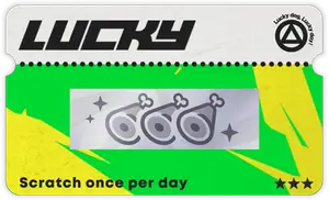 Lucky Scratch Card: Drumsticks from Zenless Zone Zero