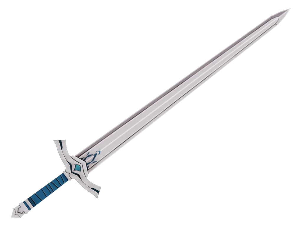 Dull Blade · Awakened 3D model from Genshin Impact
