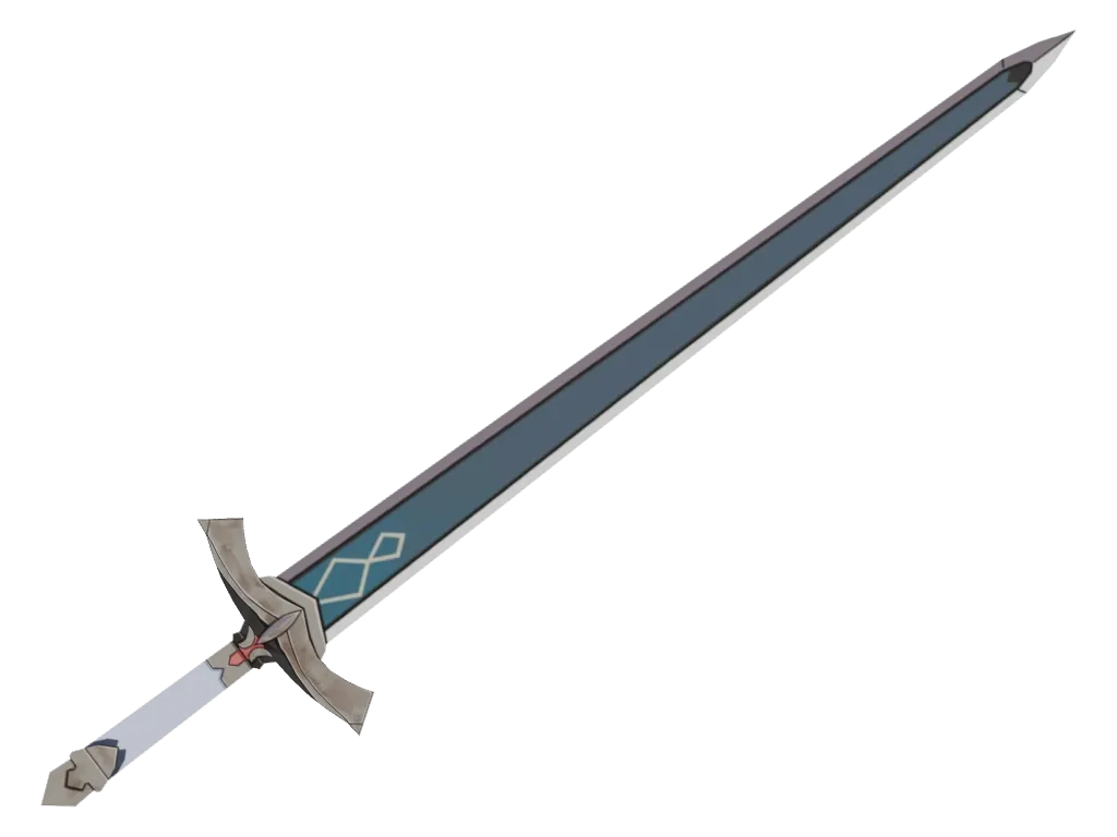 Silver Sword · 3D model from Genshin Impact