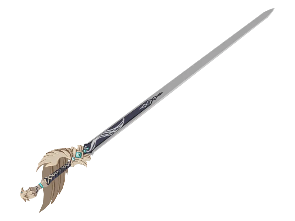 Favonius Sword · Awakened 3D model from Genshin Impact