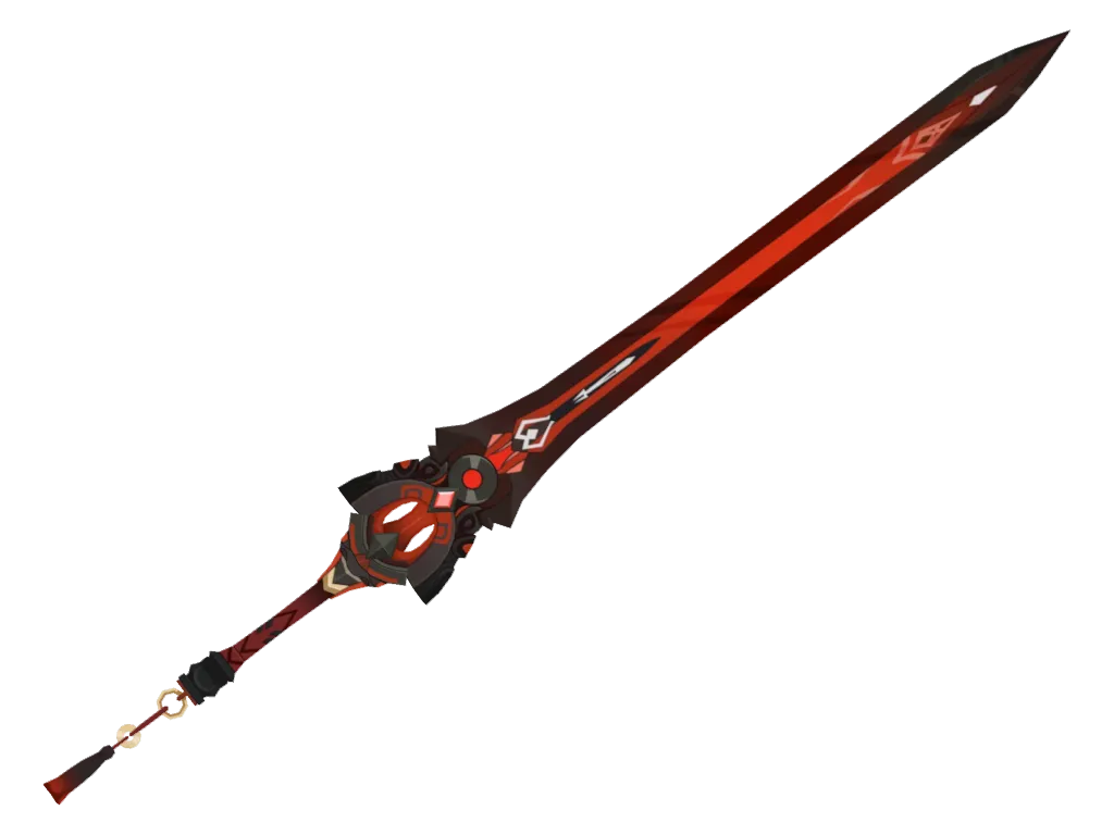 Blackcliff Longsword · Awakened 3D model from Genshin Impact